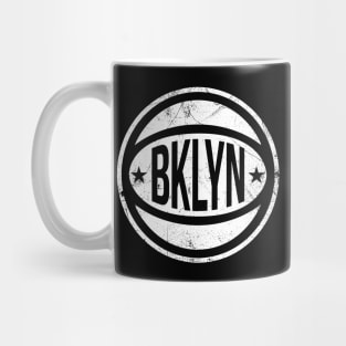 Brooklyn Retro Ball - Black Mug